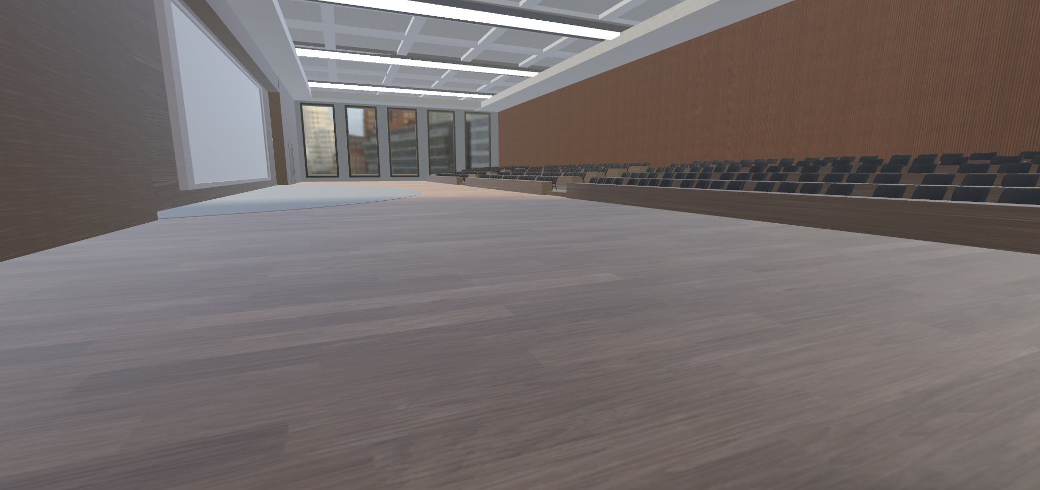 Virtual Lecture Hall interior